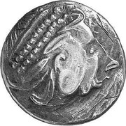Tetradrachm Kinnlos Type obverse image