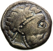 Tetradrachm Kinnlos Type obverse image