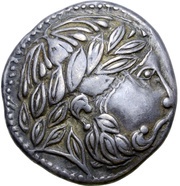 Tetradrachm Dreieckhals Type obverse image