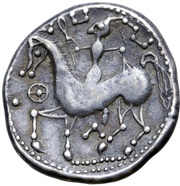 Tetradrachm Dreieckhals Type, Central and Eastern Europe (ancient), 300 BC - 201 BC reverse image