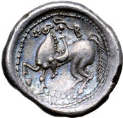Tetradrachm B-reiter Type, Central and Eastern Europe (ancient), 200 BC - 101 BC reverse image