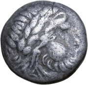 Tetradrachm Kegelreiter Type obverse image