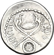 Denarius - Albinus Bruti Imitation of Denarius of Roman Republic, Central and Eastern Europe (ancient), 48 BC reverse image