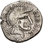 Denarius - Imitation of Roman Republic Denarius obverse image