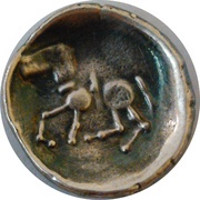 Drachm Sattelkopfpferd type reverse image