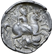 Tetradrachm Patraos Type, Central and Eastern Europe (ancient), 400 BC - 201 BC reverse image