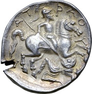 Tetradrachm Patraos Type, Central and Eastern Europe (ancient), 400 BC - 201 BC reverse image