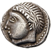 Tetradrachm Patraos type obverse image