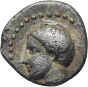 Obol - Kotys I Young head obverse image