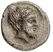 Obol - Kotys Type II; Young head right obverse image