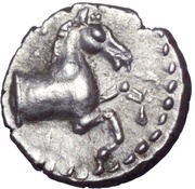 Trihemiobol - Seuthes I obverse image