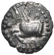 Diobol - Sparadokos eagle facing right obverse image