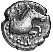 Diobol - Sparadokos horse facing right obverse image