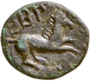 Æ - Hebryzelmis Type II, Central and Eastern Europe (ancient), 386 BC - 383 BC reverse image