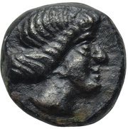 Æ - Kotys Type II; Cybele obverse image