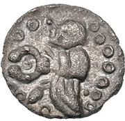 Quinarius Nauheimer Type, Central and Eastern Europe (ancient),  reverse image