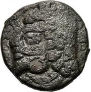 Unknown Æ - Wanwan Kanju; 2nd period; retrograde tamgha obverse image