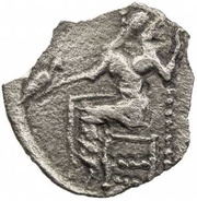 1 Drachm - Anonymous Alexander Imitation; Kashkadarya, Central Asia (ancient), 230 BC - 50 AD reverse image