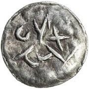 1 Obol Antiochos imitation; Samarqand obverse image