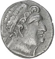 1 Tetradrachm Euthydem imitation; Sogdiana; Sogdian legend only obverse image