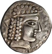 1 Tetradrachm Euthydem imitation; Yuezhi obverse image