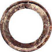 5 Zhu "Thread ring" type, China (ancient), 150-220 reverse image