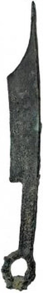 Needle-tip knife Chengde obverse image