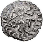 1 Denarius Circle; T reverse image