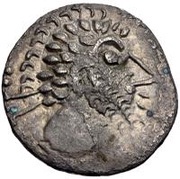 1 Denarius X; cross obverse image