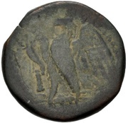 Obol - Ptolemy II Philadelphos Tyre, Egypt (ancient), 266 BC - 261 BC reverse image