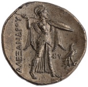 Tetradrachm In the name of Alexander III reverse image