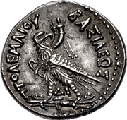 Tetradrachm - Ptolemy IV Philopator Alexandreia; Battle of Raphia reverse image