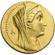 Mnaeion - Ptolemy II Philadelphus In the name of Arsinoe II obverse image