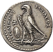 Tetradrachm - Ptolemy II Philadelphos Alexandreia reverse image