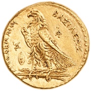Trichryson - Ptolemy II Alexandria reverse image