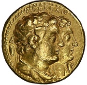 Pentekontadrachmon - Ptolemy II Philadelphus Alexandreia obverse image