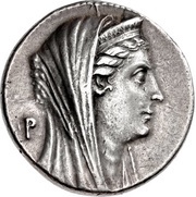 Decadrachm - Arsinoe II Alexandria obverse image
