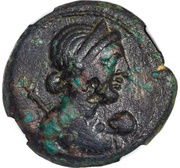 Æ28–29 - Kleopatra VII Cyprus obverse image