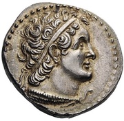 Tetradrachm - Ptolemy VI Philometor Uncertain Cypriote mint obverse image