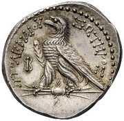 Tetradrachm - Ptolemy VI Philometor Uncertain Cypriote mint reverse image