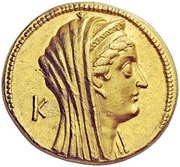 Tetradrachm - Ptolemy VI / VIII Alexandreia obverse image