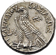 Tetradrachm - Ptolemy VI Philometor Alexandria reverse image