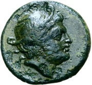 5 Units Head of Turms; without legend obverse image