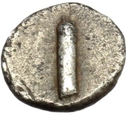 Silver 1 As Amphora series, Etruria, 450 BC - 401 BC reverse image