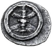 Silver 1 As Archaic wheel series: without value obverse image