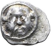 Silver 1 As Silenus series: simple face obverse image