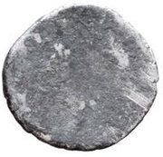Silver 1 As Necklaced male head series, Etruria, 301 BC - 206 BC reverse image
