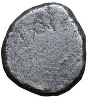 Silver 2½ Asses Gorgoneion series I, Etruria, 401 BC - 301 BC reverse image