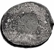 Silver 2½ Asses Male head series II: blank, Etruria, 301 BC - 206 BC reverse image