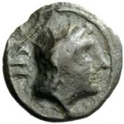 Silver 2½ Asses Usil series obverse image